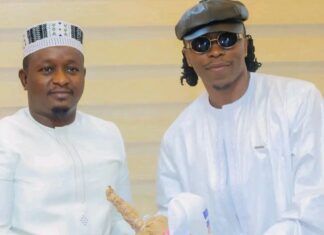 Le Ministre Moussa Moïse reçoit l’artiste Ans-T Crazy